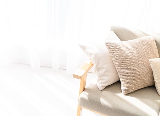 自宅でのくつろぎ時間にも